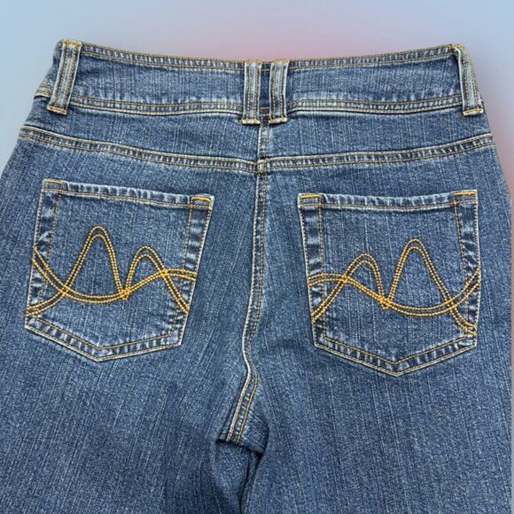 NY & COMPANY Women’s 4 TOMPKINS CROP Blue Jeans - Picture 3 of 3